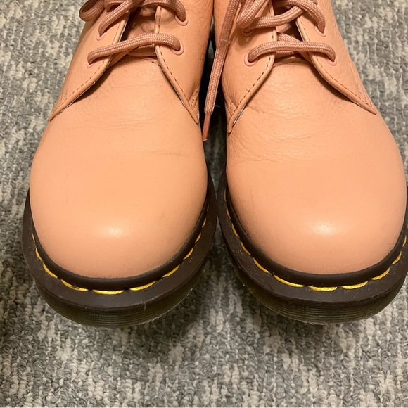 Dr. Martens Pink Oxford Flat Shoes - Picture 11 of 12